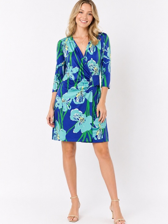 Lilly Pulitzer Dresses & Skirts - Lily Pulitzer Women’s Faux Wrap Dress, Yvette, Size Small, knee Length, Summer